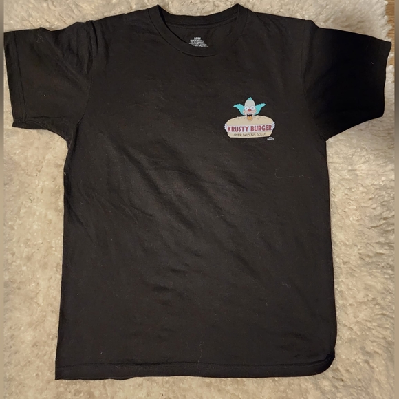 Simpsons Krusty Burger Tee - Picture 2 of 2
